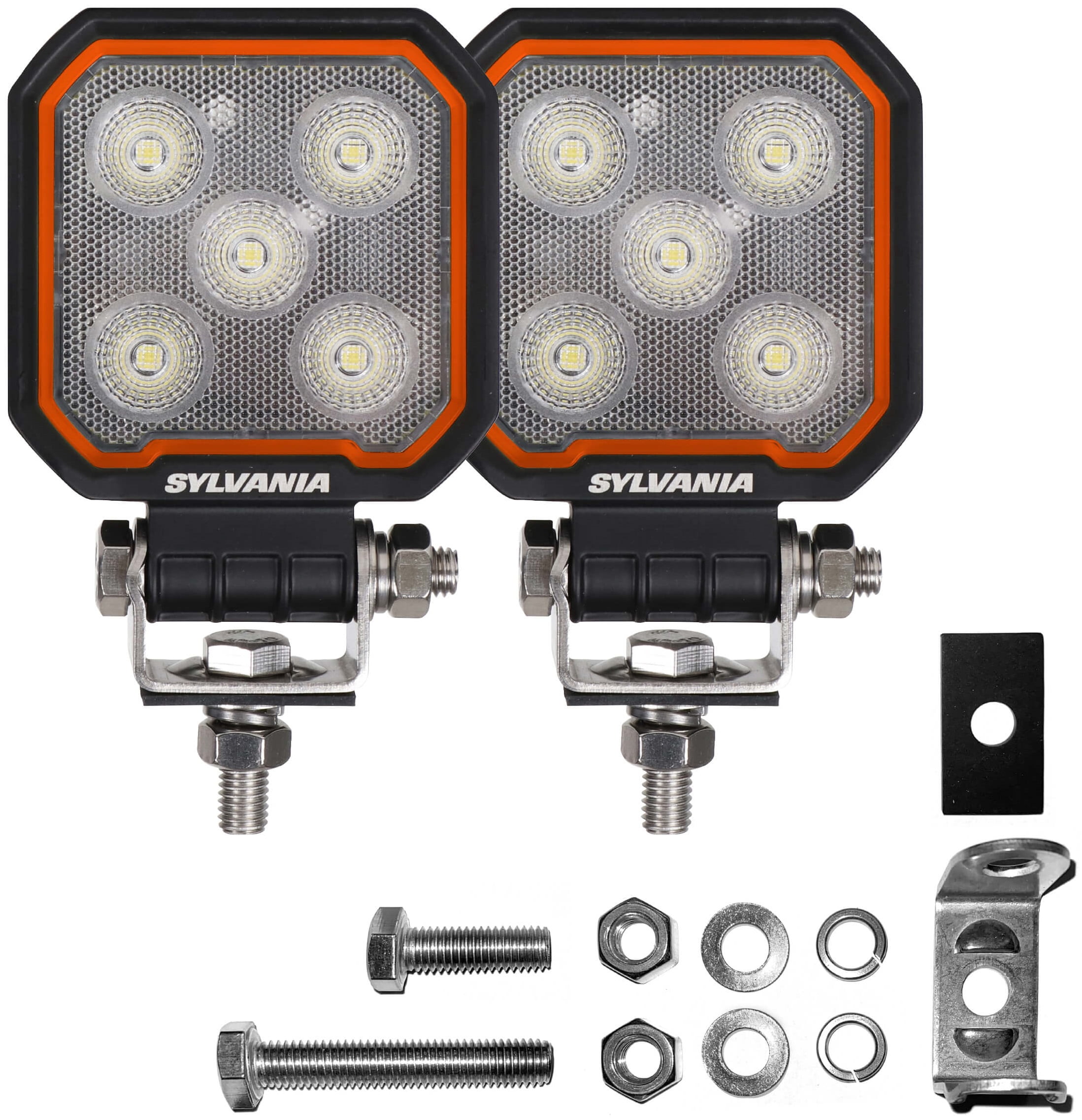 SYLVANIA Rugged 3 Inch Cube LED Light Pods LIFETIME Limited Warranty