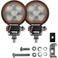 thumbnail image 1 of SYLVANIA Rugged 3 Inch Round LED Light Pods | Lifetime Limited Warranty | Flood Light 1400 Raw Lumens, Off Road Driving Work Light, Truck, Boat, Tractor, ATV, UTV, SUV, 4x4 (2 PC), 1 of 8