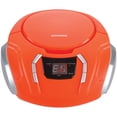 thumbnail image 1 of SYLVANIA SRCD261 Portable CD Players with AM/FM Radio (Orange), 1 of 9