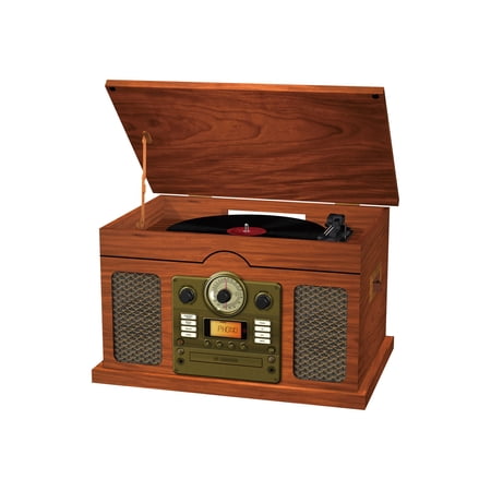SYLVANIA SRCD844 Nostalgia 7-in-1 with Bluetooth(R) Turntable
