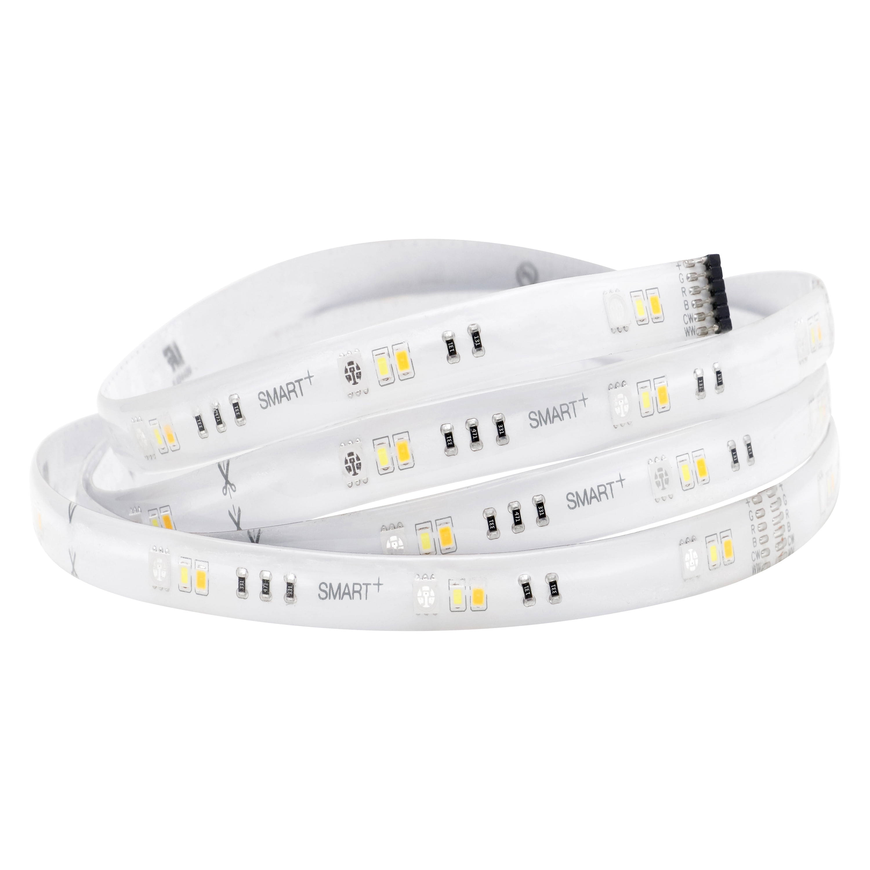 6.5 ft White Smart LED WiFi Color Changing Light Strip