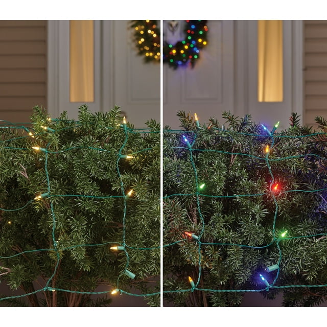 SYLVANIA StayLit 100 Count 8 Function Color Change LED NetStyle