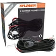 thumbnail image 1 of SYLVANIA Two Light Output LED Wiring Harness - 12V On Off Switch Power Relay, Blade Fuse, Power Two Light Sources, Off Road Lights, LED Work Light, for Truck, Boat, ATV, UTV, SUV, 4x4 (1 PC), 1 of 7