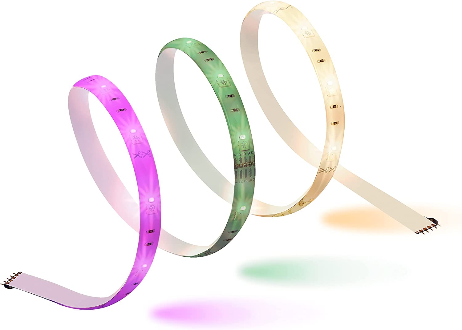 SYLVANIA Wifi LED Smart Strip Light Expansion Kit, 6.5ft, Indoor, Full