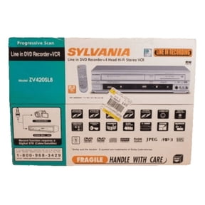 SYLVANIA ZV420SL8 - DVD recorder/ VCR combo