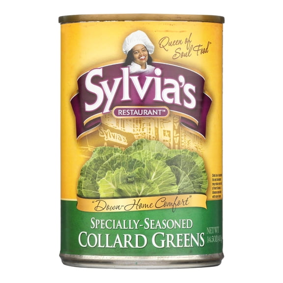 SYLVIAS - Heart - Healthy Collard Greens - 14.5 Oz, Case of 12