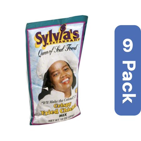 SYLVIAS MIX FRY CHCKN-10 OZ -Pack of 9