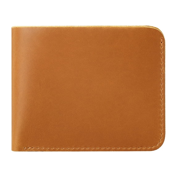 SYMMEXA Men's Retro Bifold Wallet, Brown