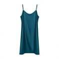 thumbnail image 1 of SYMOID Womens Solid Color Loose Comfortable Sleeveless Slip Dress for Casual Daily Wear,Army Green,Size XL, 1 of 3
