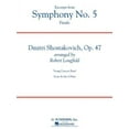 thumbnail image 1 of SYMPHONY NO. 5 FINALE        CONCERT BAND FULL SCORE GR 3, 1 of 1