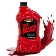 Joyfy 18 oz Halloween Fake Blood,Vampire Blood Makeup kit, Zombie Stage blood, Face Paint Kit for Adults,Halloween Costume Accessories