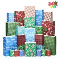 thumbnail image 1 of SYNCFUN 24 Pcs Christmas Gift Bags Assorted Sizes with Handles for Xmas Holiday Present Wrap Décor, Kraft Goody Bags, School Classroom Party Favor Supplies, Goodie Bags Decoration, 1 of 9