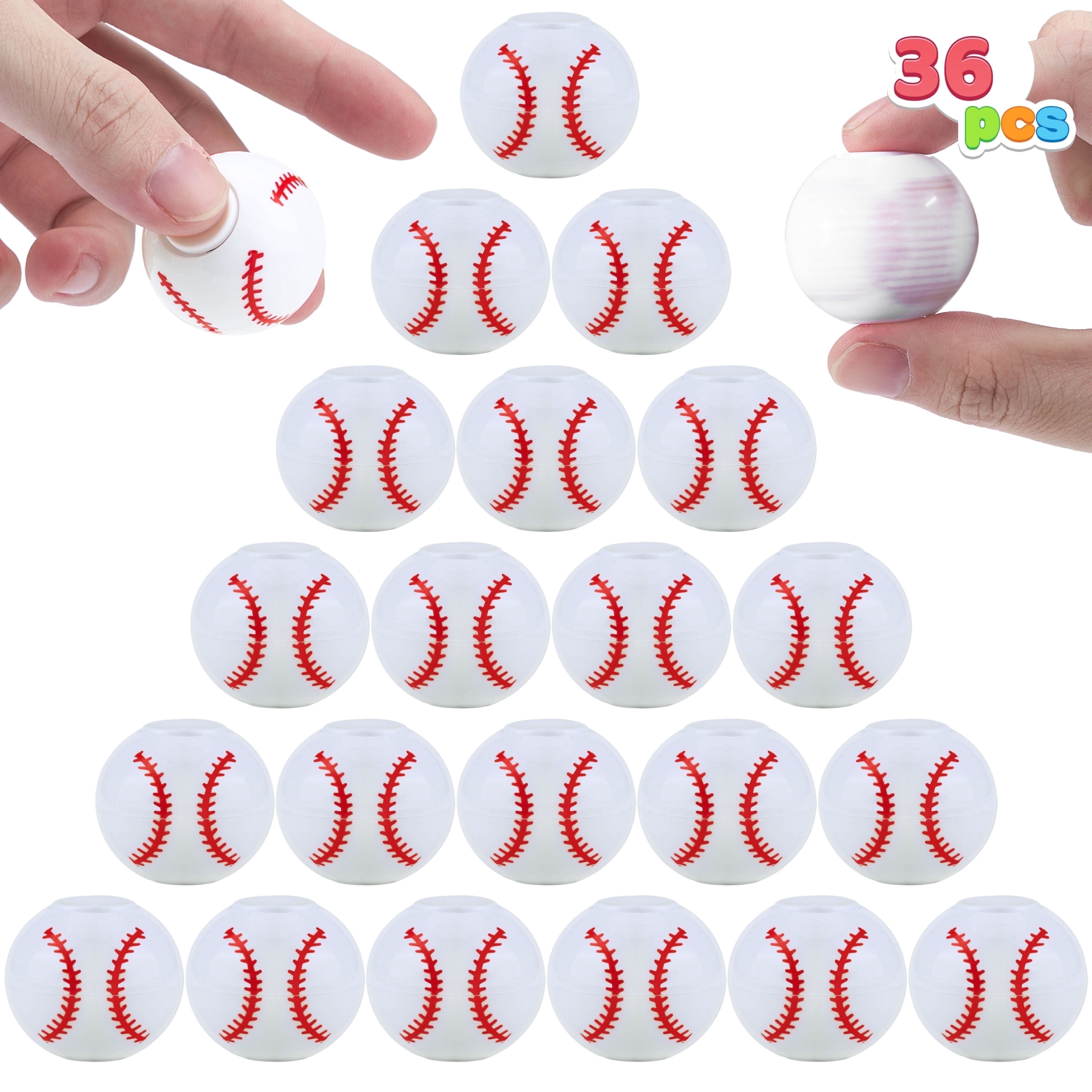 Joyfy 36 Pack Baseball Fidget Toys for Kids, Stress Relief, Party ...