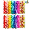 thumbnail image 1 of Joyfy 36 Pcs Hawaiian Leis Bulk, Flower Leis for Luau Party Decorations and Tropical Hawaiian Party Decorations, Beach Party Favors and Summer Party Supplies, 1 of 9