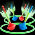 thumbnail image 1 of SYNCFUN 6Pcs Lawn Darts Games Set for Kids and Adults, Glow in The Dark Yard Games for Family, Camping, Outdoor Sports, 1 of 8