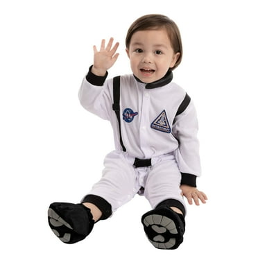 SYNCFUN Astronaut Pilot Costume for Toddler, Kids Astronaut Costumes Halloween Trick or Treating Space Dress-up Party 0-24 Month