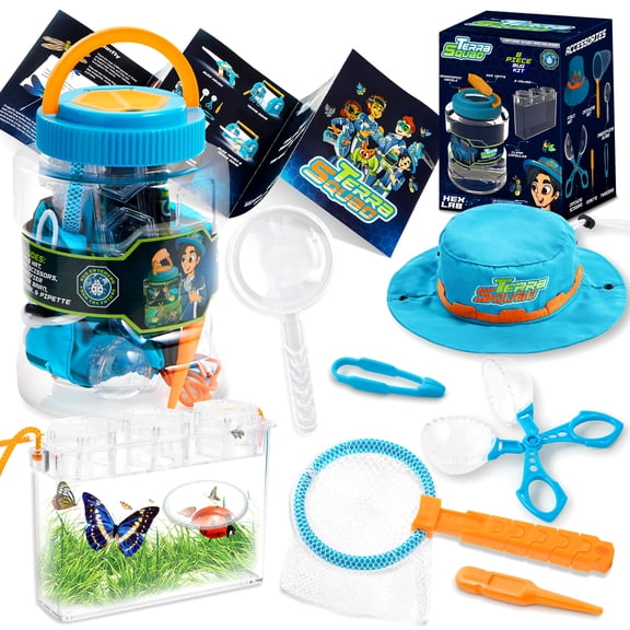 SYNCFUN Nature Exploration Bug Catcher Set with Habitat Bucket