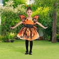 thumbnail image 1 of SYNCFUN Butterfly Costume for Kids Girls, Halloween Fairy Princess Costume for Toddler Child, 1 of 9