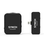 SYNCO G1L 2.4G System with Clip-on & 150M Transmission Built-in Battery for Mobile Vlog Live Streaming Interview Video Recording