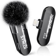 SYNCO P1XL Wireless Lavalier Microphone Lightning Connector for iPhone, Professional Lapel Mic for Tiktok, Youtube, Streaming, Vlog Video Recording