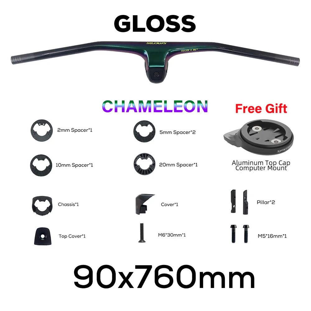 Computer Integrated Handlebar SYNCROS Carbon Handlebar IC SL WC Chameleon Sparks Frame -20 ...