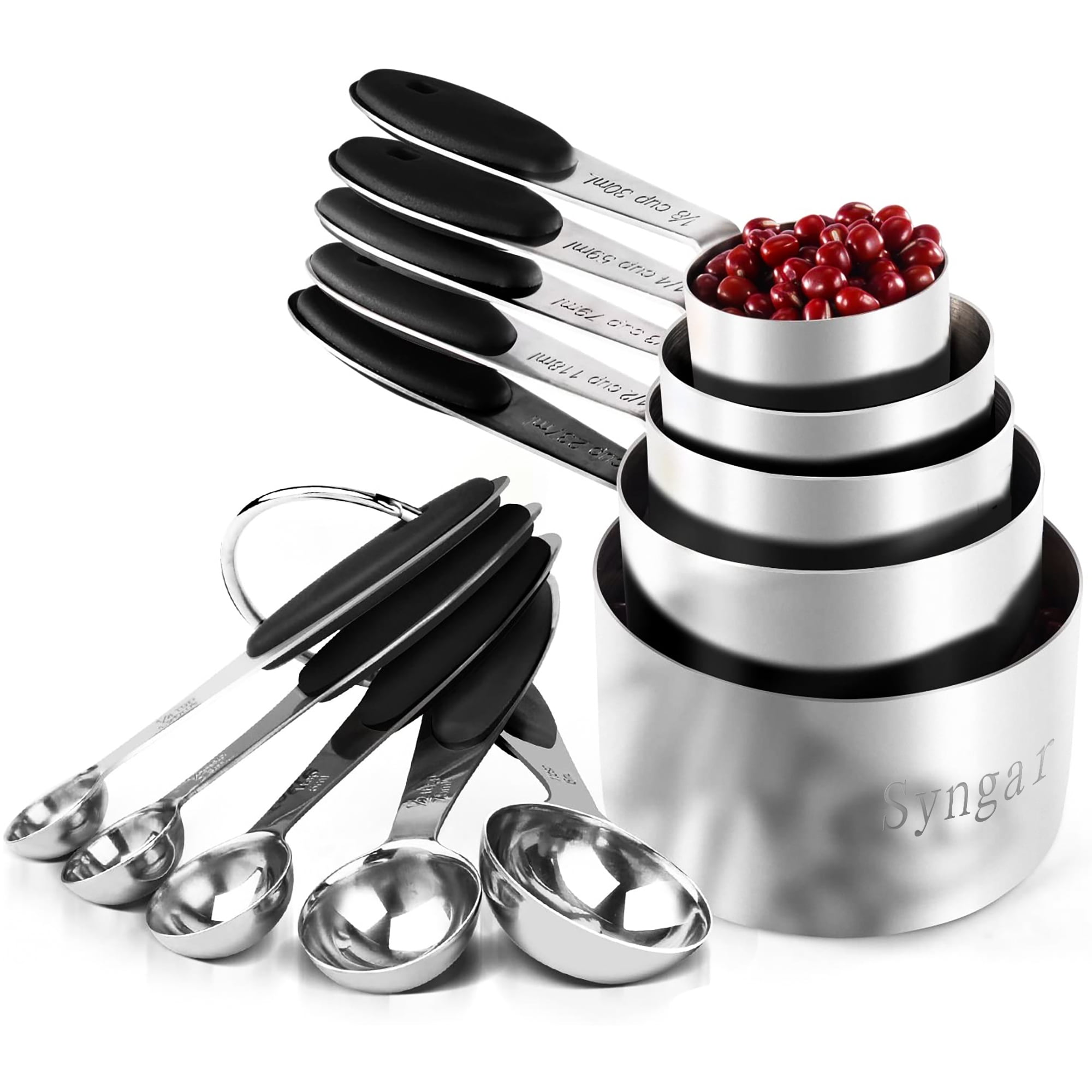 https://i5.walmartimages.com/seo/SYNGAR-18-8-Stainless-Steel-Measuring-Cups-Spoons-Set-10-Piece-Upgraded-Thickness-Black-Handle-Stackable-Metal-Kitchen-Tools-Gadgets-Dry-Wet-Ingredie_7f3fdb57-bbb7-44b0-bce8-c8971ac0c598.eb75b12f84ca50eb8a73a7feb6f2ca53.jpeg