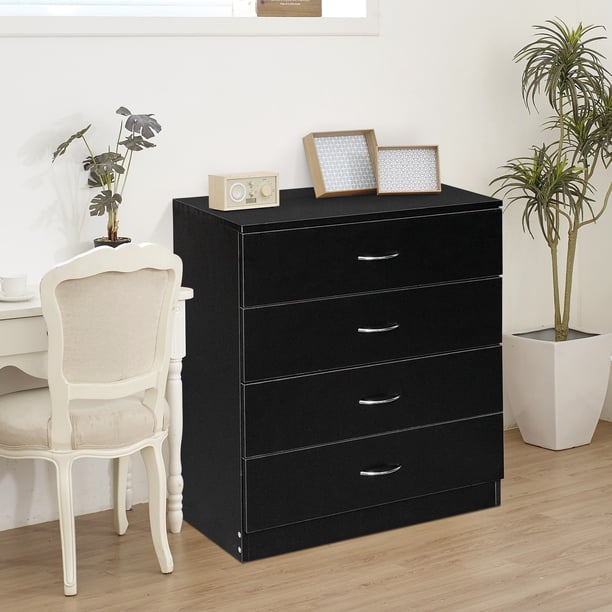 SYNGAR Dresser for Bedroom, 4Drawer Storage Wooden File