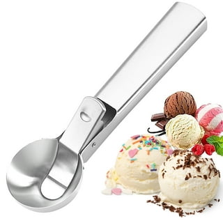 Solula 18/8 Stainless Steel Small Ice Cream Scoop Disher Melon Baller 0.6  Tablespoon