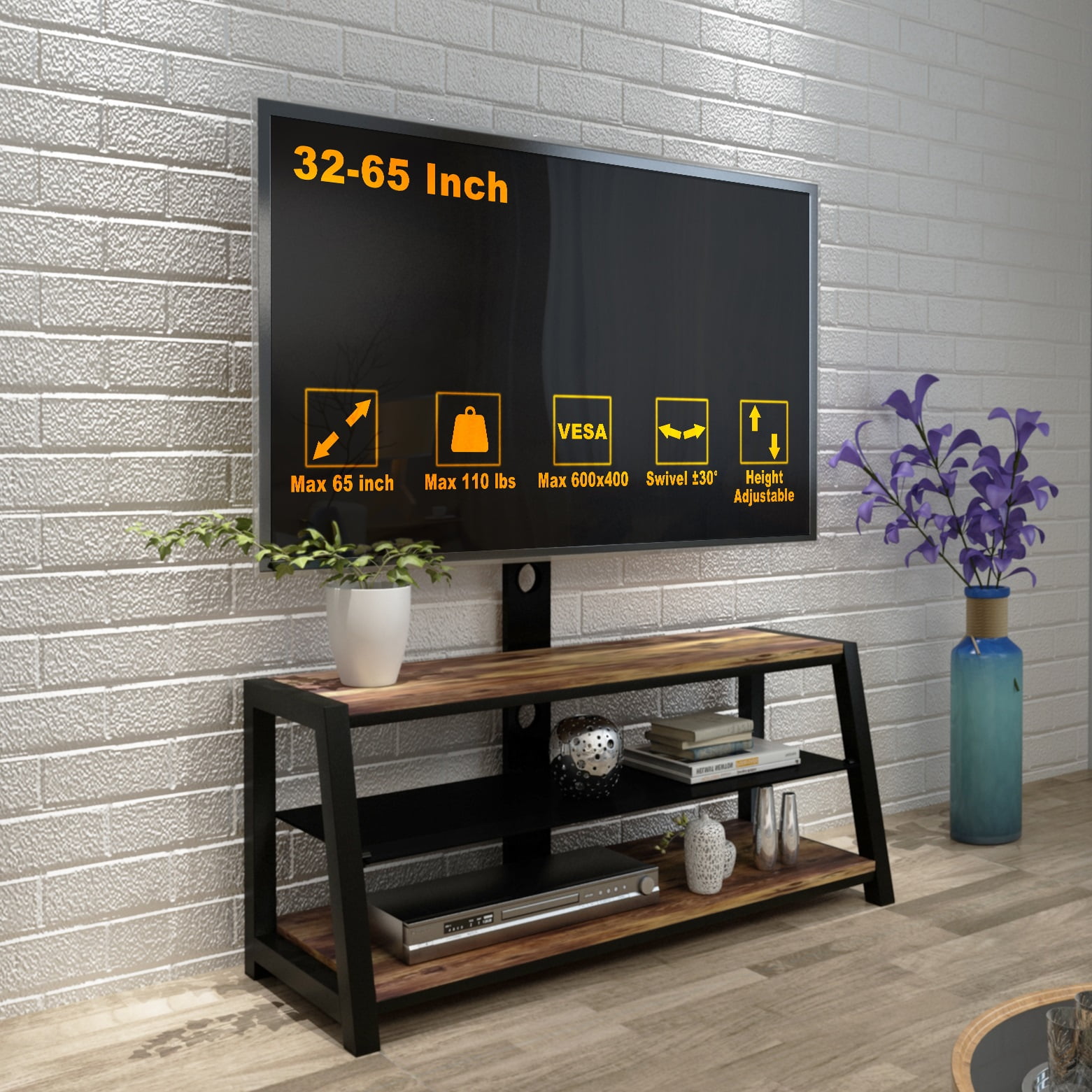 Wall mount tv stand sale for 65 inch