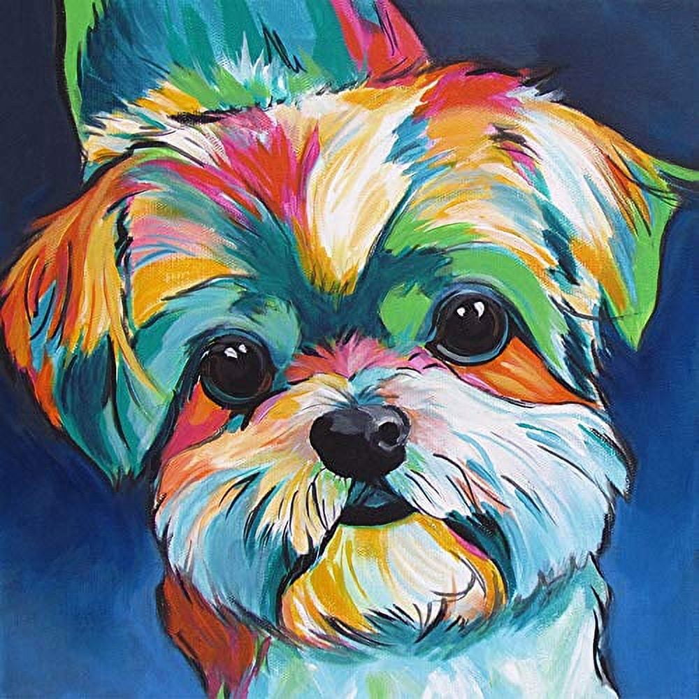 4 Paint by Numbers for Kids DIY Paint Set for Girls Boys Adults Beginner  Crafts Acrylic Oil Painting by Number Kits Perfect for Gift Decor 20cmx20cm  (4PCS-7) 