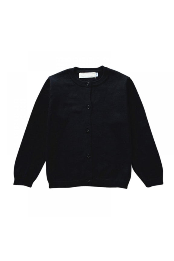1-5T Baby Little Girls Cute Autumn Winter Button Knitted Sweater Cardigan Warm Clothes