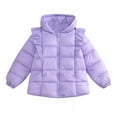 SYNPOS 18M6T Winter Coats for Kids with Hoods Light Puffer Jacket for