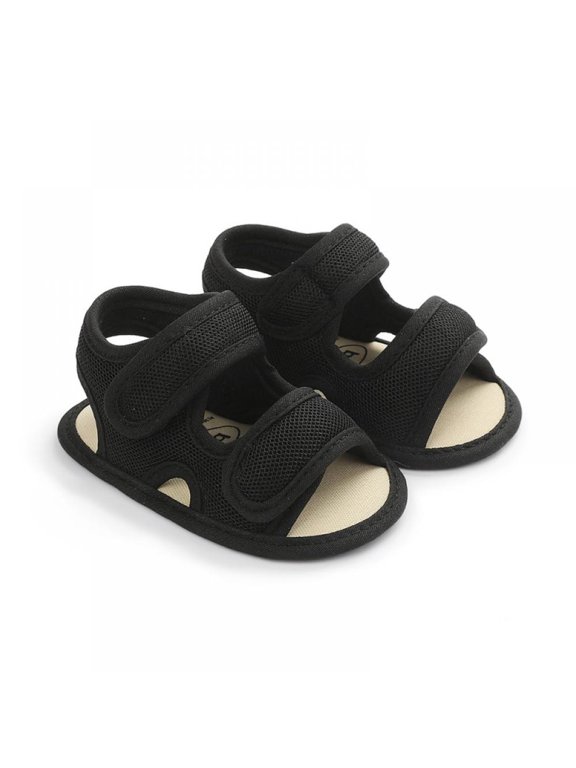 Baby Boys Girls Summer Dress Sandals Infant Shoes Soft Sole Breathable First Walker Newborn Shoes 0-18 Months