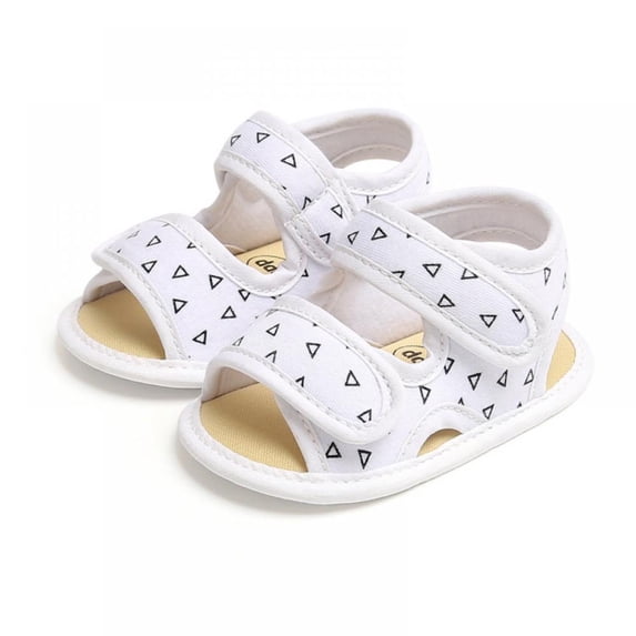 SYNPOS Baby Girls Boys Sandals Anti-Slip Sole Infant Summer Outdoor Shoes Toddler First Walkers 0-18 Months