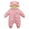 thumbnail image 1 of SYNPOS Baby Snowsuit Boy Jacket Infant Winter Clothes Toddler Girl Snow Wear 3-18 Months, 1 of 3