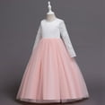 thumbnail image 1 of SYNPOS Flower Girl Dresses Bridesmaid Dress Dresses for Wedding Pageant Girls Wedding Party Dresses, 1 of 9