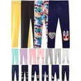 thumbnail image 1 of SYNPOS Little Girls Footless Leggings Tight Cotton Leggings Toddler Baby Skinny Stretch Trousers Legging 1-7 Years, 1 of 4