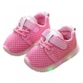 thumbnail image 1 of SYNPOS Toddler Light Up Shoes for Boys Girls Kids Led Sneakers Breathable Mesh Tennis Shoes for Little Kids 1-6 Years, 1 of 11