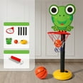 thumbnail image 1 of SYOT Toddler Basketball Hoop Indoor Outdoor for Kids, Adjustable Baby Cute Basketball Hoop Set Portable Basketball Goal Poolside Basketball Hoop for Swimming Pool Basketball Toy for Boys Girls 2-8, 1 of 7