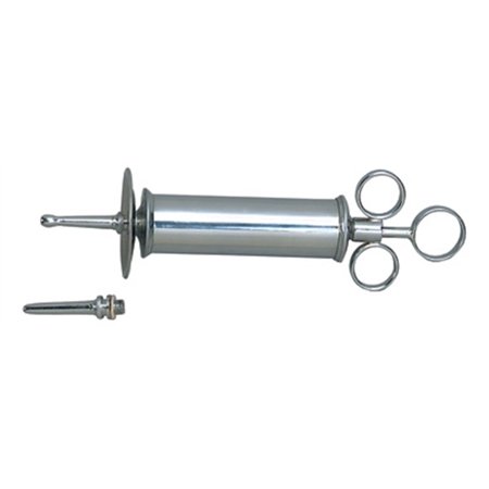 SYRINGE, EAR 2OZ. CHROME GRAFCO