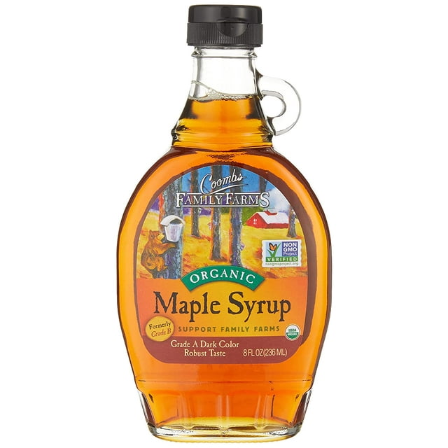 SYRUP MAPLE GRD A AMB ORG Pack of 12