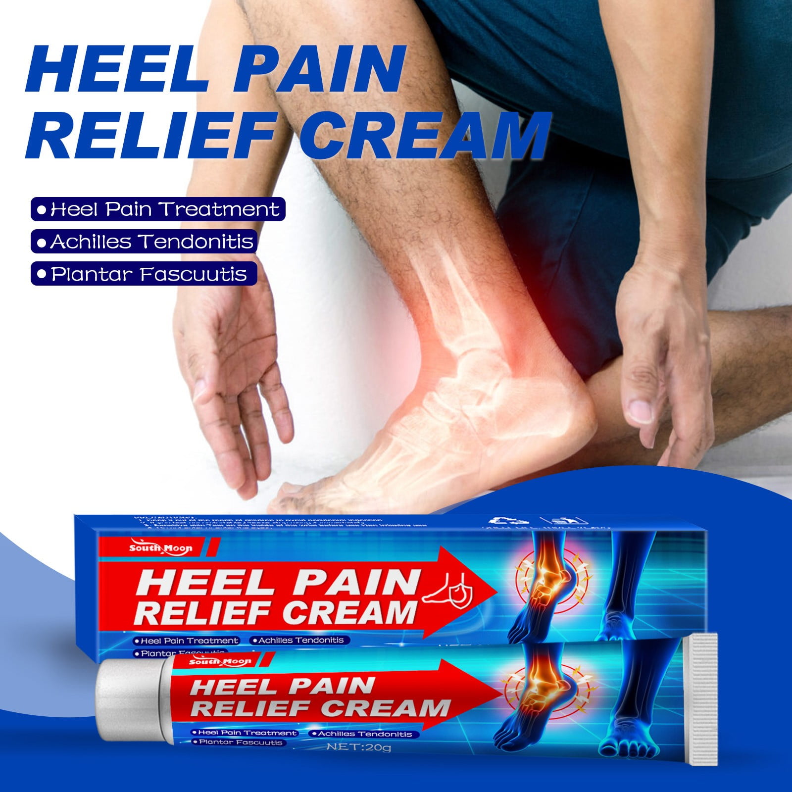 SYS Heel Pain Creams Heel Pains Relief Heel Plantar Bone Creams
