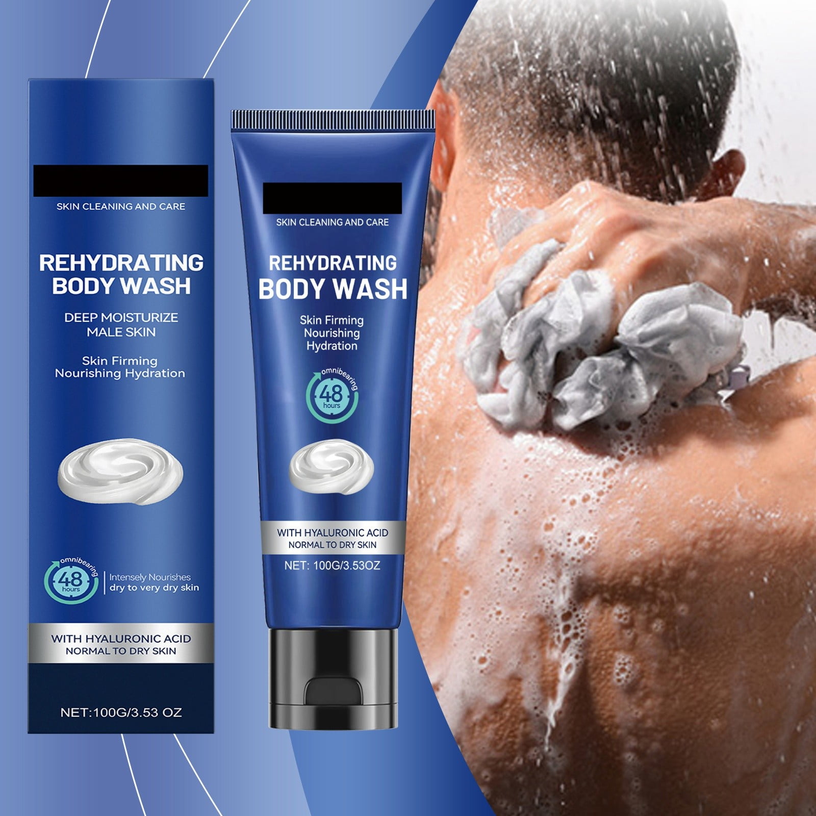 SYS Men's Body Wash Fresh Cleansing Degreasing Moisturizing Nourishing
