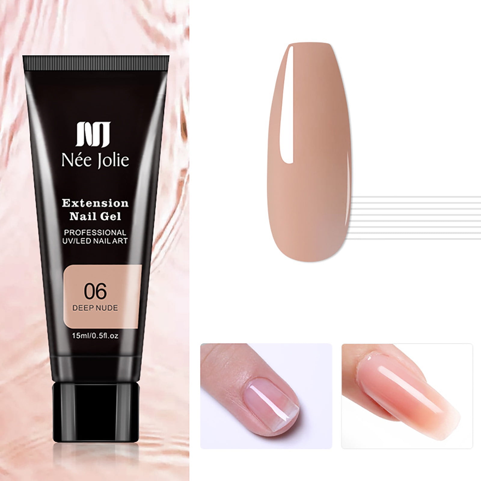 SYS Nail Extension Gel Without Paper Holder Crystal Nail Extension Gel