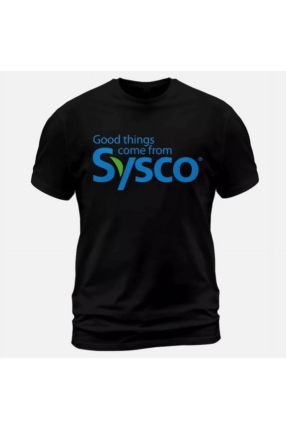 SYSCO Food And Service Logo T-Shirt Made in the USA Size S-5XL