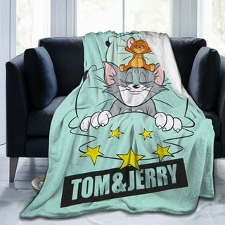 Tom and jerry fleece blanket sale