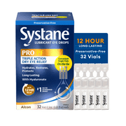 SYSTANE PRO Preservative Free Triple Action Dry Eye Relief Unit Dose 32CT