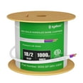 thumbnail image 1 of SYSTON CABLE TECH 18/2 LED Lighting Dimmer Dimming Luminaire Control Wire Cable, 18 AWG 2 Conductors Solid Bare Copper Unshielded Plenum Rated CMP CL3P FT6, for Ballast Wiring and Connection - 1000FT, 1 of 8