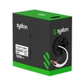 thumbnail image 1 of SYSTON CABLE TECHNOLOGY 16/2 Stranded OFC Audio Cable, UL/ETL CL3R/FT4/CMR 16 Gauge 2 Conductors Speaker Wire, Oxygen Free Copper Indoor Outdoor UV-Resistant RoHS-Compliant White 500 ft, 1 of 6