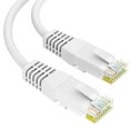 thumbnail image 1 of Syston Cat6e Ethernet Internet Cable Patch - 10 FT White, 600MHz 23AWG 4pr UTP Solid Bare Copper Wire Indoor/Outdoor PoE PC Laptop, CMR Riser-Rated Sunlight Resistant RoHS Compliant UL ETL Certified, 1 of 7
